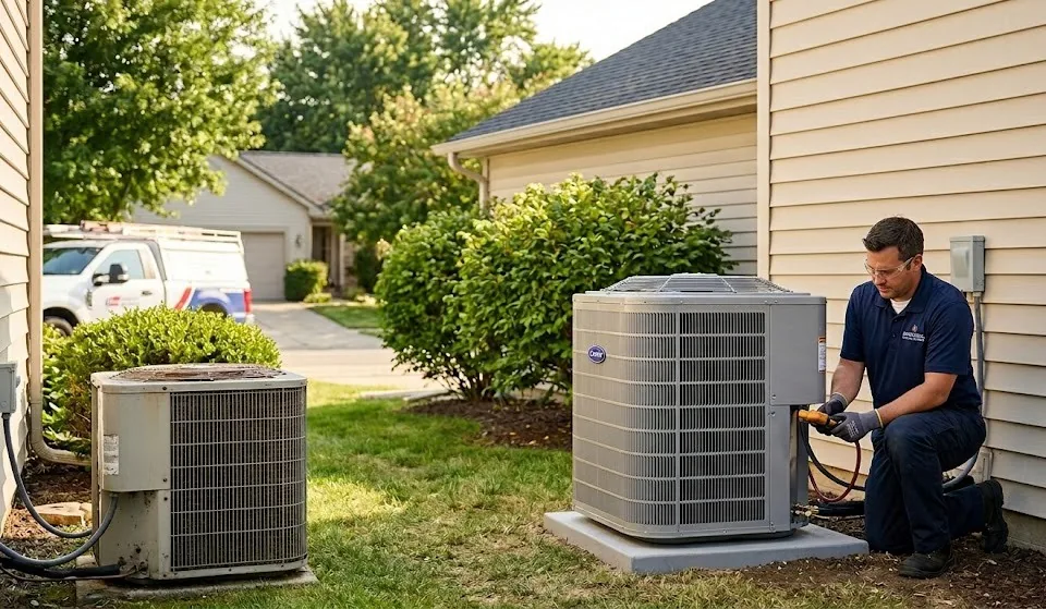 Illustration for AC Installation & Home Cooling Services in Dearborn Heights by Mechanical Heating, Cooling & Electrical