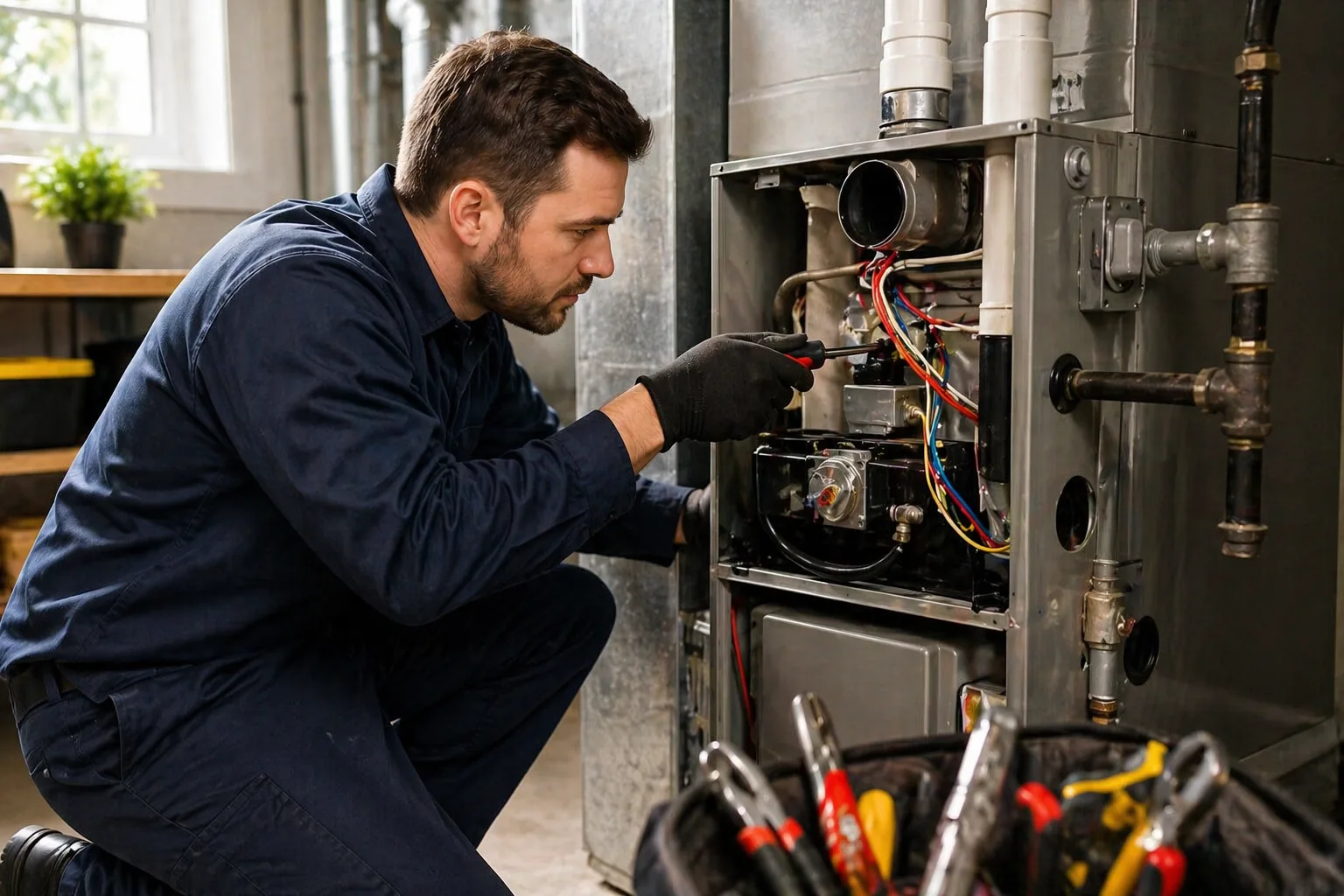 Illustration for Birmingham Spring Furnace Repair Service & Check-Up: Ensure Your System is Ready for Next Winter