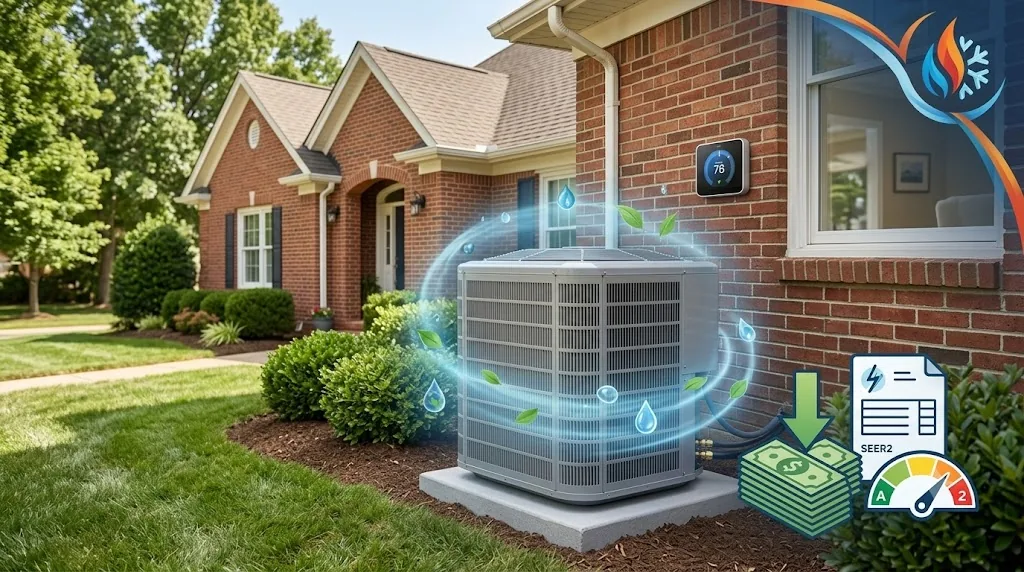 Illustration for How to Choose an Energy-Efficient Air Conditioning System for Your Birmingham Home