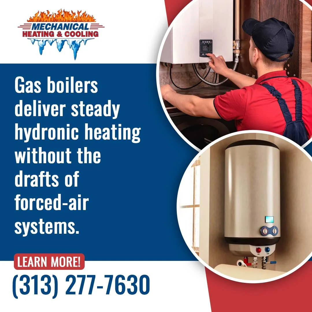 Illustration for What Is a Gas Boiler and How Does It Heat Your Dearborn Heights Home?