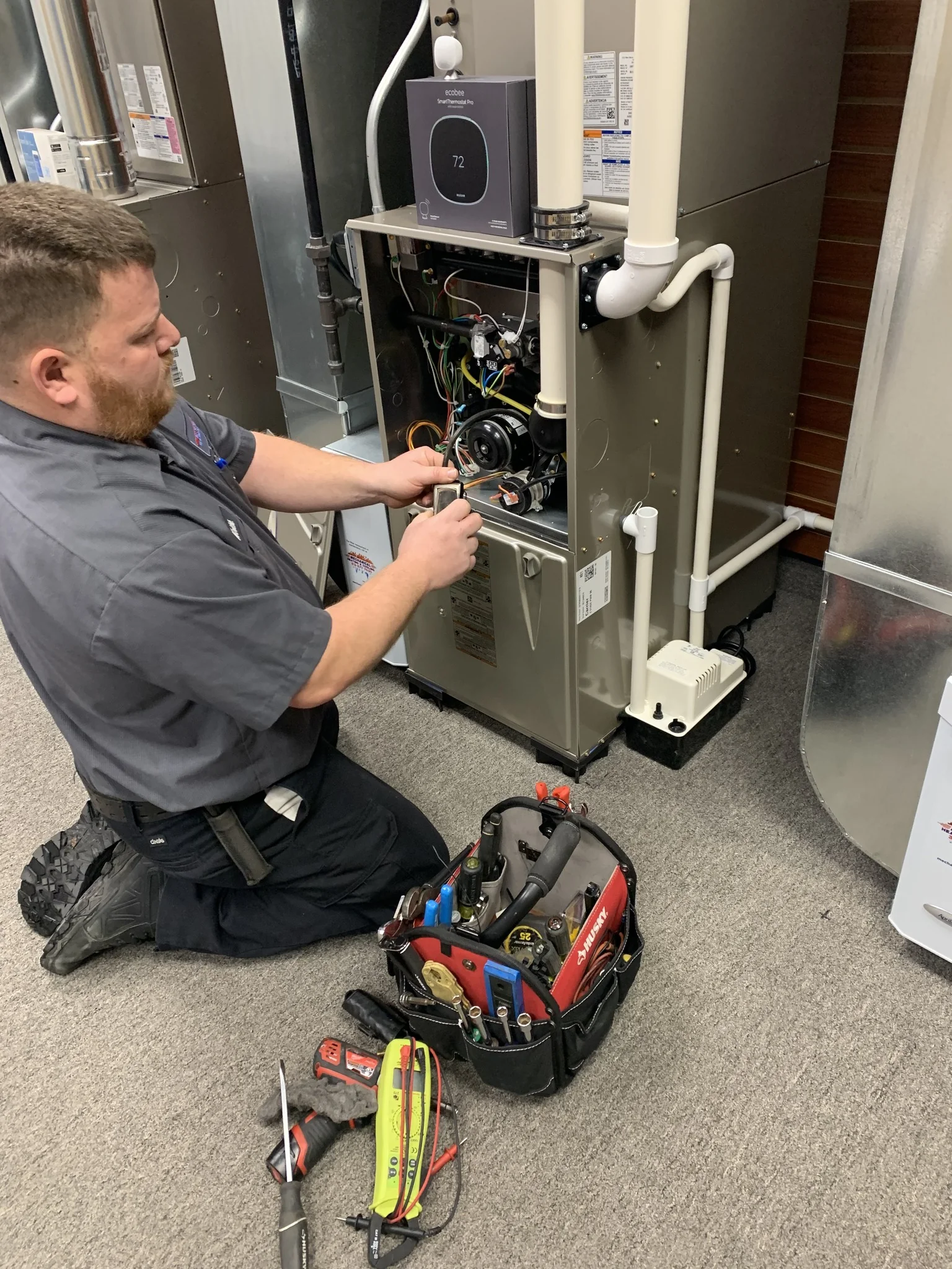 HVAC installation