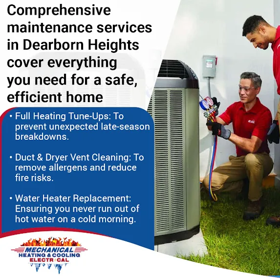 Media image for Stay Warm in Dearborn Heights with a Professional Heating System Tune-Up