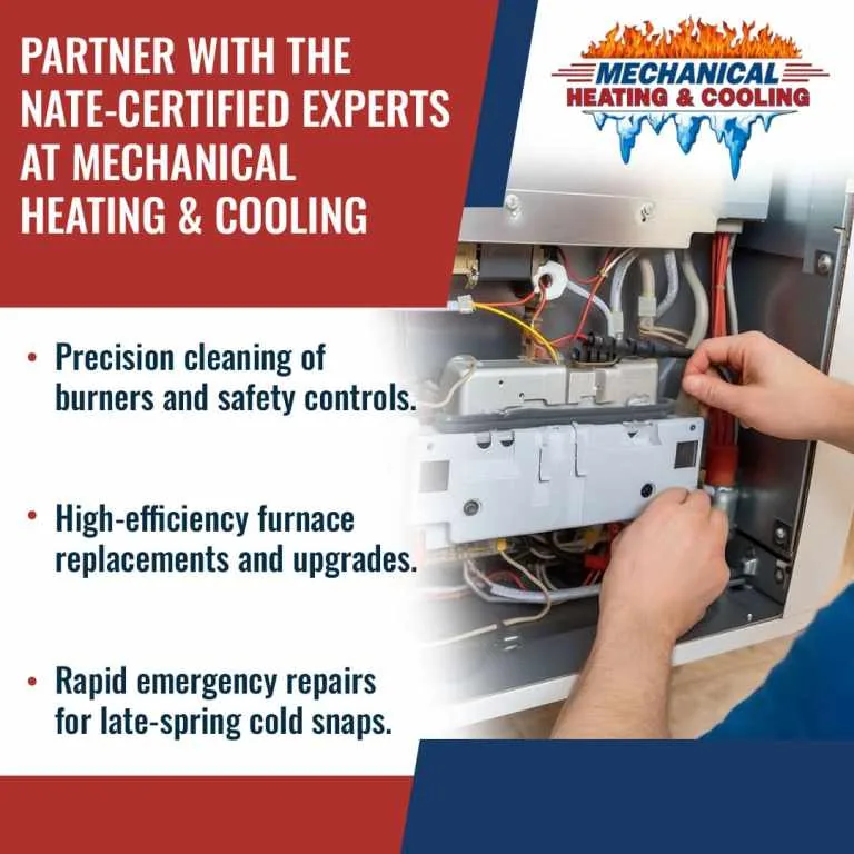 Media image for Mechanical Heating, Cooling & Electrical Offers Furnace Checks for Homes