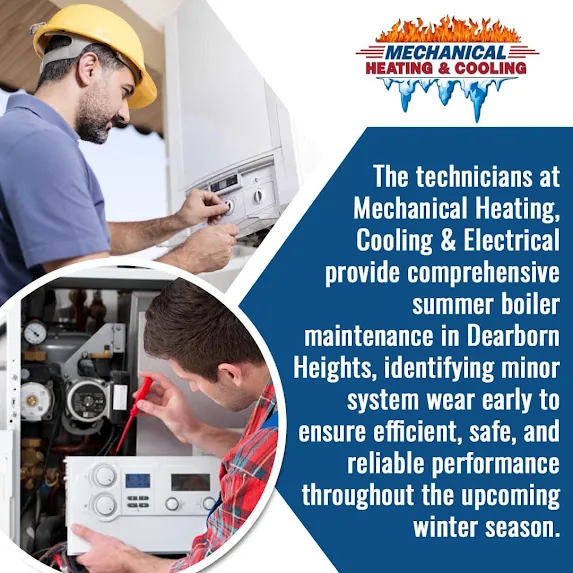 Media image for Mechanical Heating, Cooling & Electrical Promotes Summer Boiler Care
