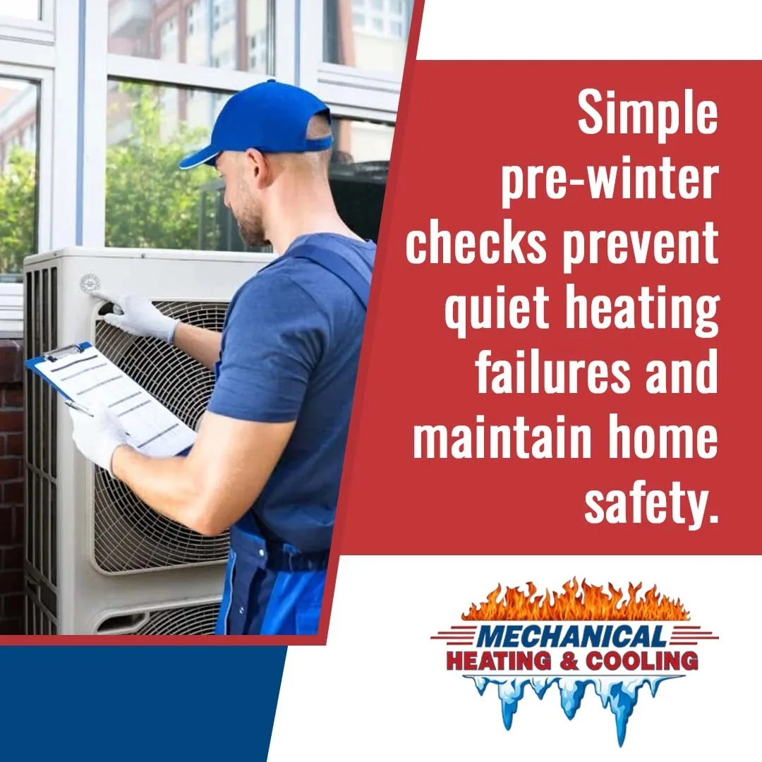 Visual for the release: Mechanical Heating, Cooling & Electrical Publishes DIY Winter Advice